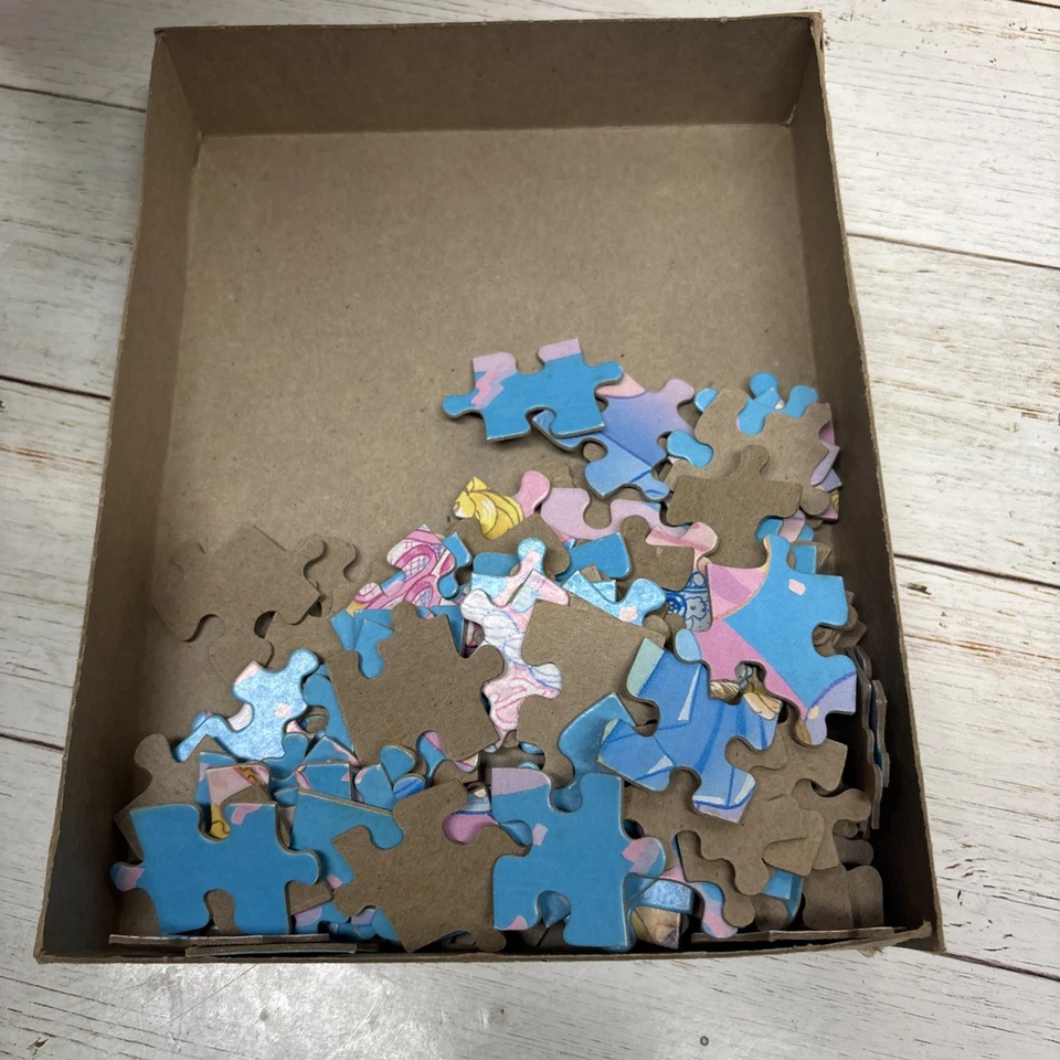 Vtg Complete 1989 Golden 100 Pc Happy Birthday Barbie Puzzle Ken & Skipper 11x15 - Image 3 of 3