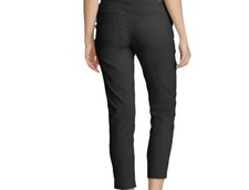 Columbia Women's Fleece Lined Active Fit Straight Leg Pants, Black, Size M. CX