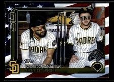 2025 Topps Update #US221 Merrill / Tatis Jr. Independence Day SSP #/76 - Padres