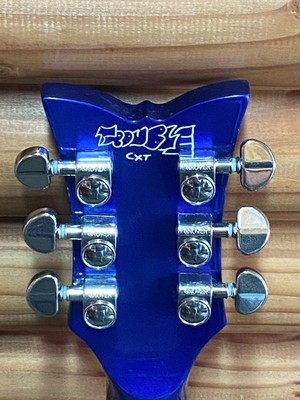 SCHECTER TROUBLE CXT BLUE Safe Packing! | eBay
