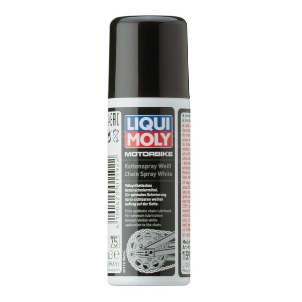 Ketten Schmiermittel FüR Motorrad Liqui Moly (Weiß) - Spray 50Ml FüR Motorrad-image