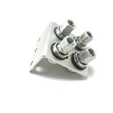 NEW 1/2'' NPT Hydraulic Quick Release Coupling Break Away Mounting Bracket