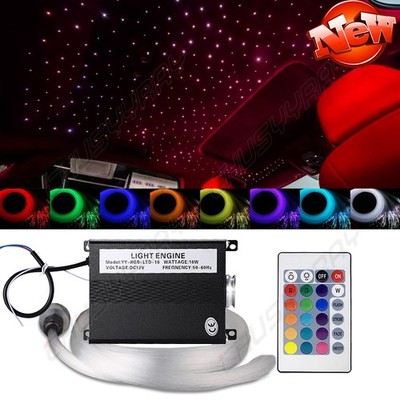 Car/Home Headliner Star Light kit Roof Twinkle Meteor Ceiling Lights Fiber Optic
