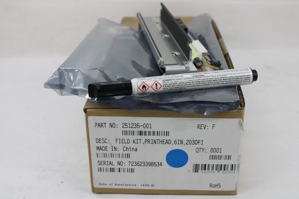 Printronix 250312-001 Rev.D Print Head - Image 4 of 4