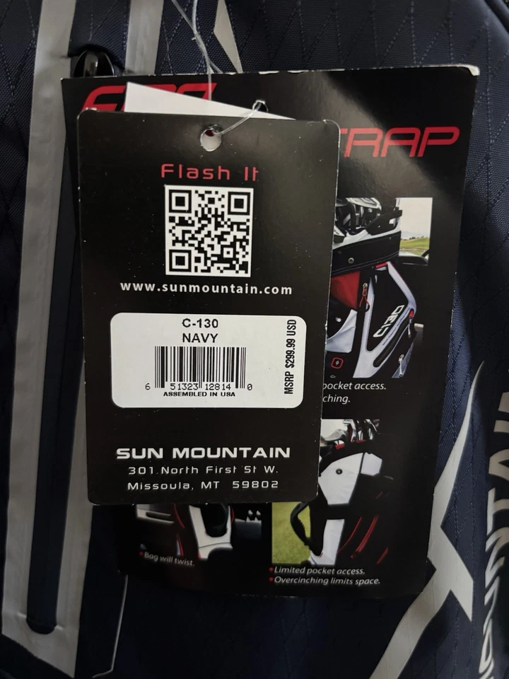 Bolsa de golf Sun Mountain (azul marino) Foto 4 de 4