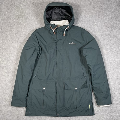 #ad Kathmandu Benmore Jacket Men L Green Zip In Down Puffer Liner 5 in 1 New Zealand $249.99
