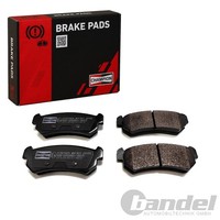 Champion BremsbelÄGe Satz Hinten Passend FüR Chevrolet Aveo Lacetti Nubira Daewo