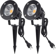 Led Landscape Light High Power 18W ,120V AC ,Warm White Waterproof Landscape 