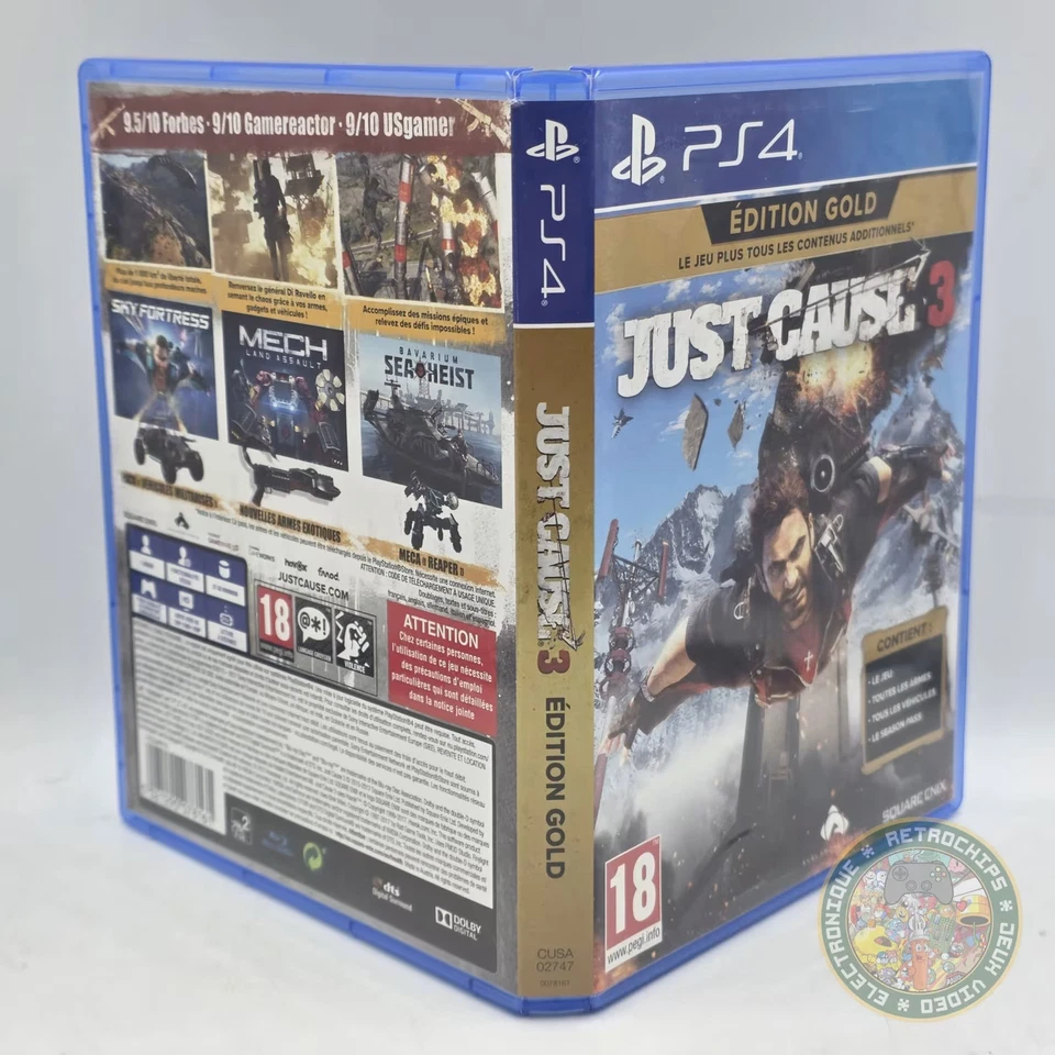 Just cause 3 Gold Edition PS4, photo 4 sur 4