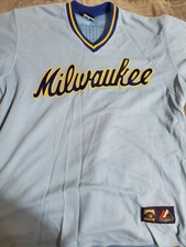 Milwaukee Brewers 2XL Robin Yount Jersey Majestic Cooperstown Collection