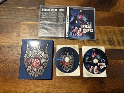Psycho Cop Returns (Blu ray, Vinegar Syndrome, OG Slipcover, 90 s Horror)
