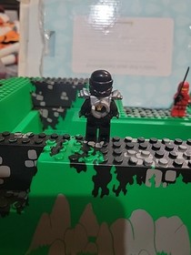 LEGO Ninjago Cole ZX Minifigure Shoulder Armor Black Ninja 9449 New