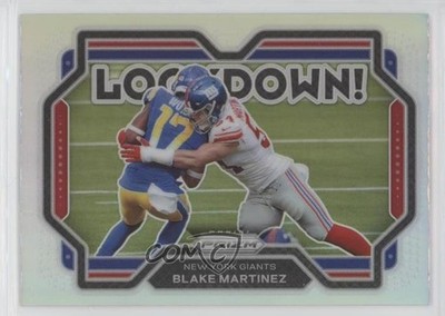 2021 Panini Prizm Lockdown! Blake Martinez #4 0r5h