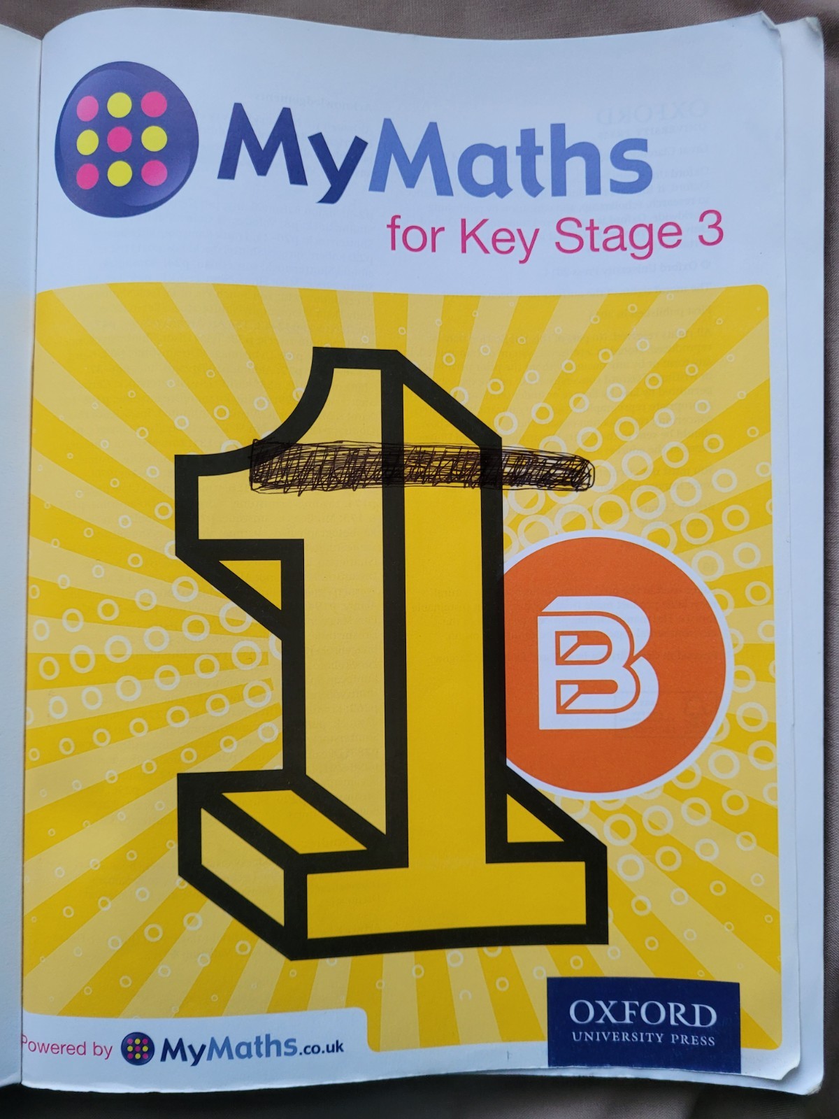 Ds Math Center Oxford MyMaths for Key Stage 3 Student Book 1B Mathematics (English ...
