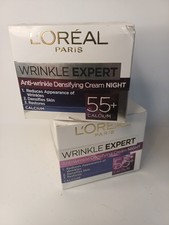 L'Oreal Paris 2 Pack Wrinkle Expert Anti WrinkleCream Night Cream 55+ 50ml