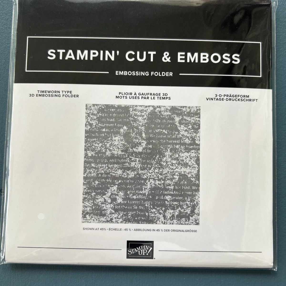 Stampin Up Embossing Folders for sale | eBay