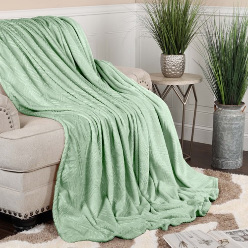 Alaska Diamond Flanell Fleecedecke Ultra Soft Plüsch Bettdecken Überwurf - Bild 75 von 85