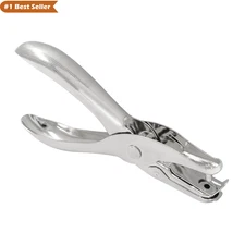 Mini Handheld Hole Punch 1/8" (3mm) for Cards and Invitations, 8 Sheet Capacity