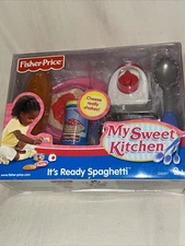 Fisher Price My Sweet Kitchen It’s Ready Spaghetti Play Food In Box 2004