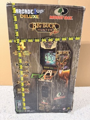 ARCADE 1UP BIG BUCK HUNTER PRO MOSSY OAK DELUXE - NEW SEALED - HARD TO FIND   