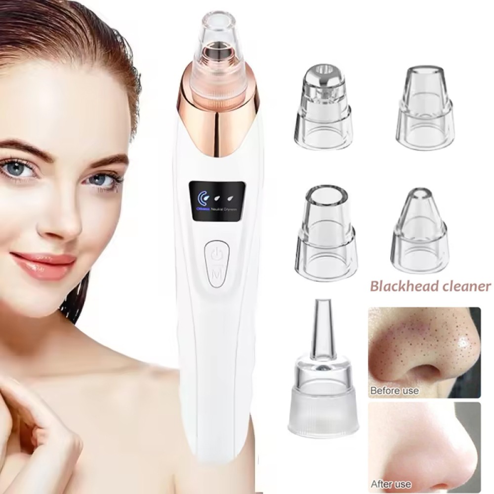Electric Blackhead Remover Pore Nose Sucker Pimple Skin Acne Face Cleaner Vacuum