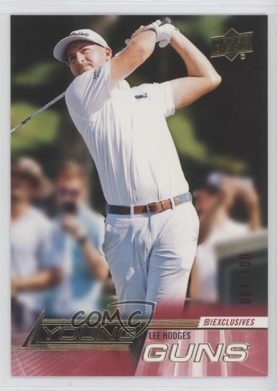 2024 Upper Deck Young Guns UD Exclusives 67/100 Lee Hodges #112 Rookie RC 1d4k