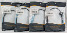 Mini SAS 26Pin SFF-8088 to 4X SATA 7Pin Cable - 3.3FT - 4 Pack