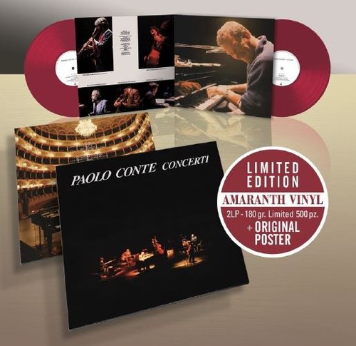 Paolo Conte - Concerti - 2 Vinili (gatefold - 180 gr. - vinile amaranto + po... prezzo ebay