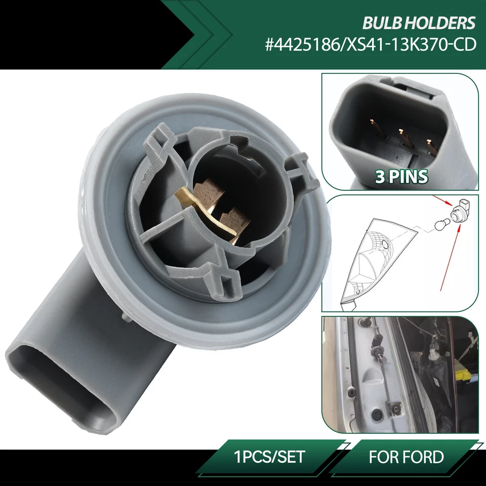 Fit For Ford Focus MK1 MK2 Rear Stop Brake Tail Light Bulb Holder Socket 4425186