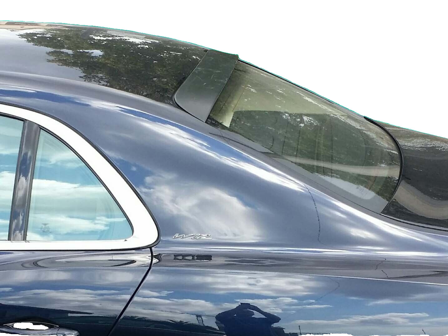 Bentley Continental Spur W12 Sedan  2014-19 lineaTesoro Roof Spoiler  Made  USA