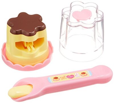 Mel-chan Osewa Parts Snack Pudding & spoon Japanese toy Pilot