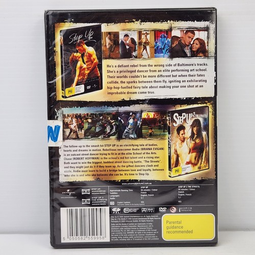 Step Up 1 & 2: The Streets DVD Movie Channing Tatum Anne Fletcher Dance Reg 2, 4 - Picture 2 of 2