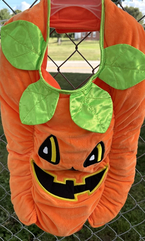 Roupa de abóbora Simply Dog Halloween grande J11 - Imagem 3 de 4