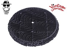 VINTAGE LOWRIDER 16" 8 BUTTON SPARE TIRE BLACK COVER CRUISER CHOPPER BICYCLES.