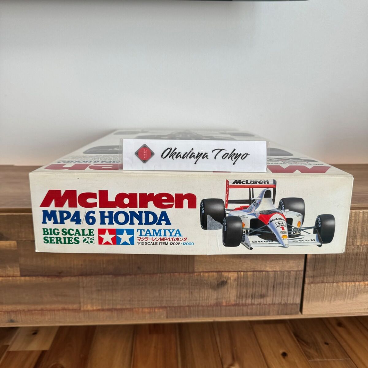 TAMIYA McLaren Honda MP4/6 1/12 Big Scale Series No.26 Car TAMIYA McLaren Honda MP4/6 1/12 Big Scale Series No.26 Car