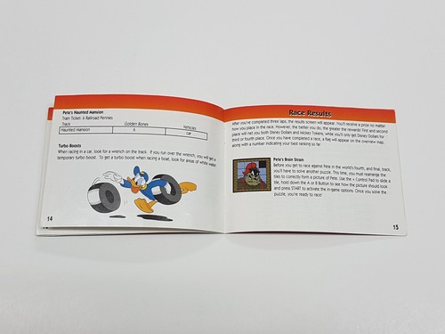 Mickey's Racing Adventure Nintendo Game Boy Color Original Manual Only * - Picture 14 of 19