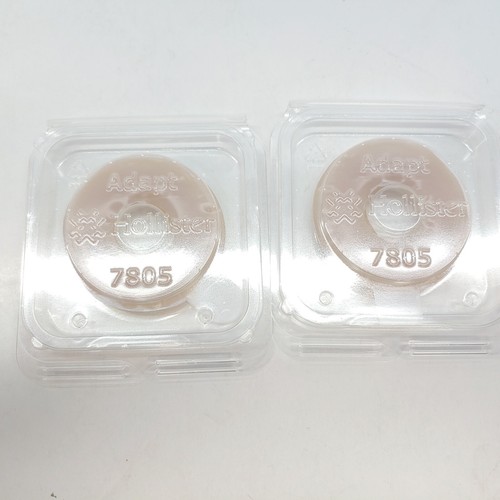 Hollister 7805 Adapt Barrier Rings Qty 2 Ostomy Colostomy No Box - 第 1/2 張圖片