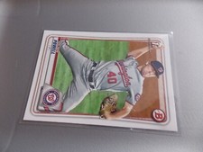 Holden Powell 2020 Bowman Draft BD-120 paper base ,Washington Nationals 