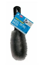 Final Touch Wide Loop Wheel Clean Detail Brush With Easy Grip Handle