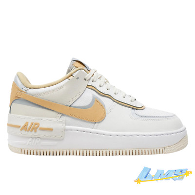 Nike Air Force 1 Shadow Sail Tan Beige Creme | 36 - 38  |  NEU & OVP  