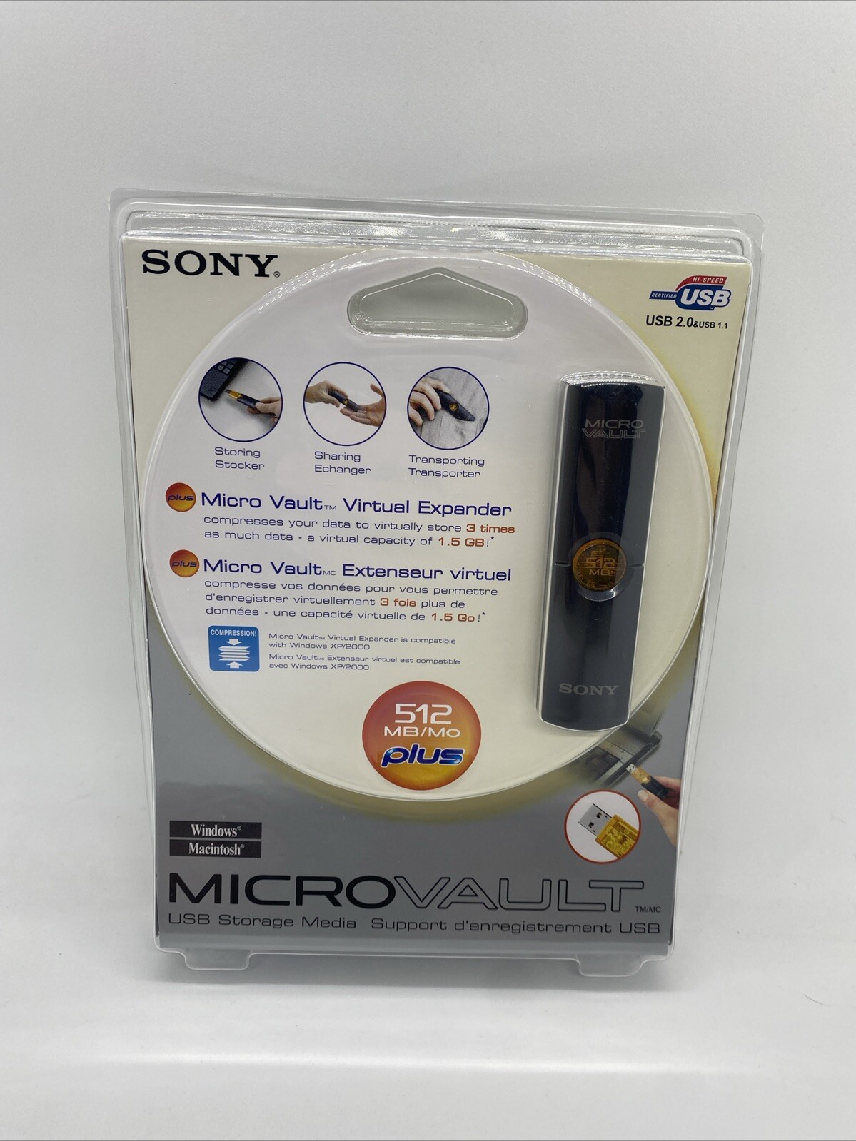 Micro Vault Usb Vintage SONY MICRO VAULT USB 512MB | eBay
