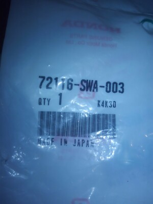 GENUINE HONDA 72116-SWA-003 SCREW - Latch Sub Assembly 1count