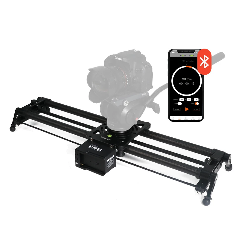 KONOVA New P1 S3 Wireless Motorized Carbon Slider Parallax Live video Timelapse - Image 1 of 4