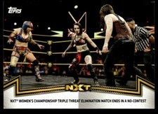2018 Topps WWE - NXT Women's Division #NXT-9 Asuka, Nikki Cross, Ruby Riott TS1