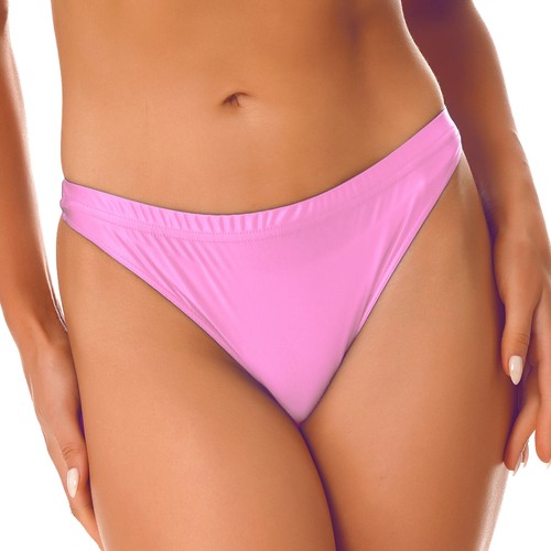 DE-Damen Öl Slip Wetlook Unterwäsche Sexy Hipster String Tanga Bikini Strings - Bild 38 von 118