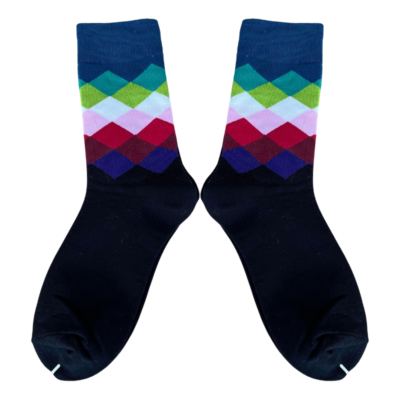 Men Colorful Socks Fashion Socks Size fits ALL Funny and Crazy