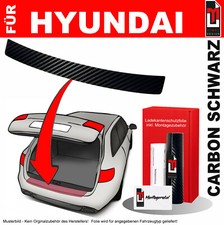 Lackschutzfolie Ladekante für Hyundai i10 (II) ab BJ 2014 CarbonSchwarz