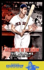 2022 Topps  Ted Williams  Welcome to the Show  #WTTS-32  Boston Red Sox