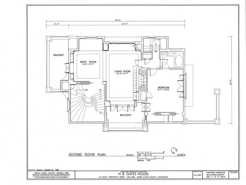 Craftsman Masterpiece by Bernard Maybeck, architectural prints, 4+ Bedrooms - Picture 6 of 14