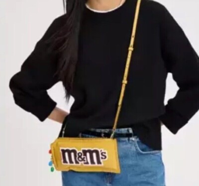 💚 M&M x Kate Spade M&M's Candy 3D Embellished Crossbody Bag